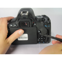 Замена резиновых ручек Canon EOS Rebel T4i