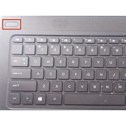 Замена батареи HP 15-f033wm