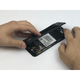 Удаление задней панели Blu Studio 5.5 в сборе