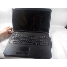 Dell Inspiron 17-3721 Замена клавиатуры